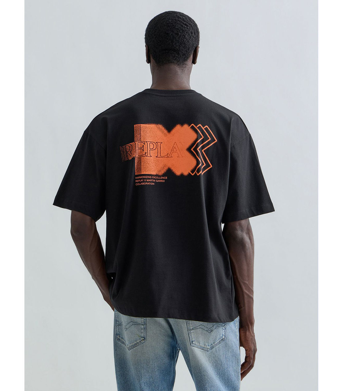 REPLAY &times; MARTIN GARRIX グラフィックTEE GARRIX 詳細画像 ブラック 4